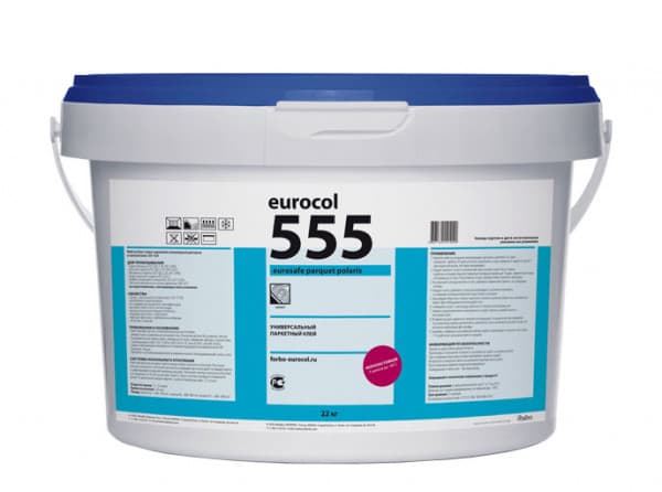 Фото - клей 555 eurosafe parquet polaris forbo 22кг